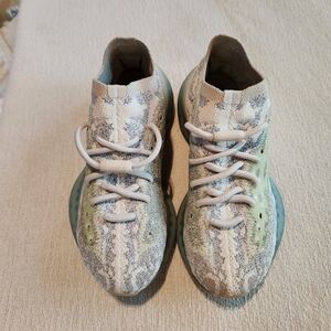 Adidas Yeezy Boost 380 Alien Blue Patterned Sneakers